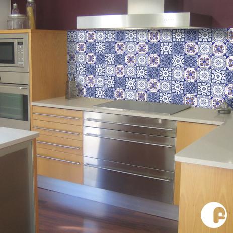 Tecido Adesivo Flok Decoração Casa Azulejo 12 Peças 15x15 Cm Menor preço em Tecido Adesivo Flok Decoração Casa Azulejo 12 Peças 15x15 Cm