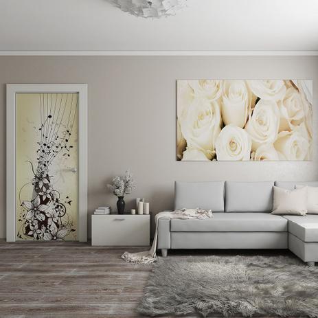 Tecido Adesivo Flok Decoração Casa Para Porta 85 cmx230 cm Menor preço em Tecido Adesivo Flok Decoração Casa Para Porta 85 cmx230 cm
