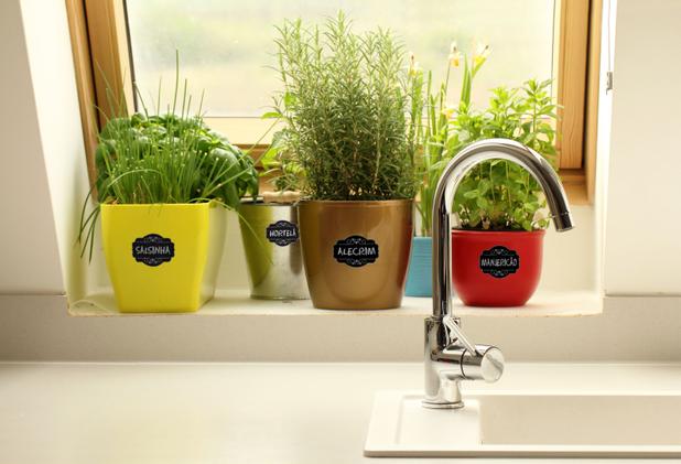 Tecido Adesivo Flok Decoração Casa Rótulos 25X30 cm Horta Menor preço em Tecido Adesivo Flok Decoração Casa Rótulos 25X30 cm Horta