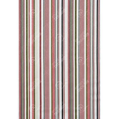 Tecido Jacquard Estampado Listrado Terracota - 1,40m de Largura Menor preço em Tecido Jacquard Estampado Listrado Terracota - 1,40m de Largura