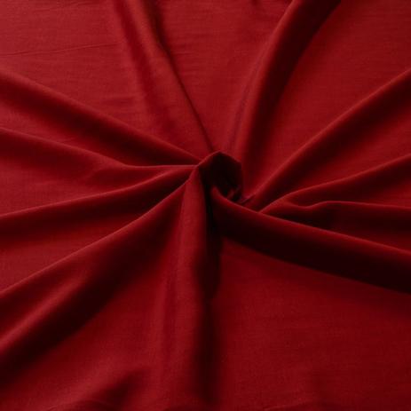 Tecido Viscose Vermelho Bordo 100% Viscose 1|40 m Largura - Tecidosmodelo
