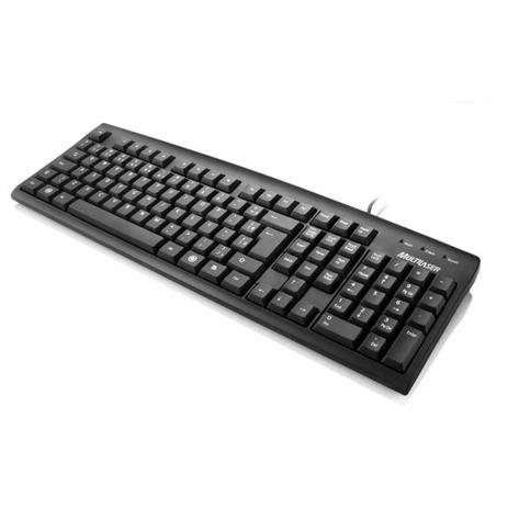 Teclado abnt usb standard preto tc065 / un / multilaser Menor preço em Teclado abnt usb standard preto tc065 / un / multilaser