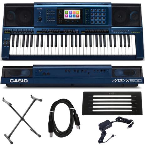 Teclado Arranjador Casio MZ-X500 Menor preço em Teclado Arranjador Casio MZ-X500