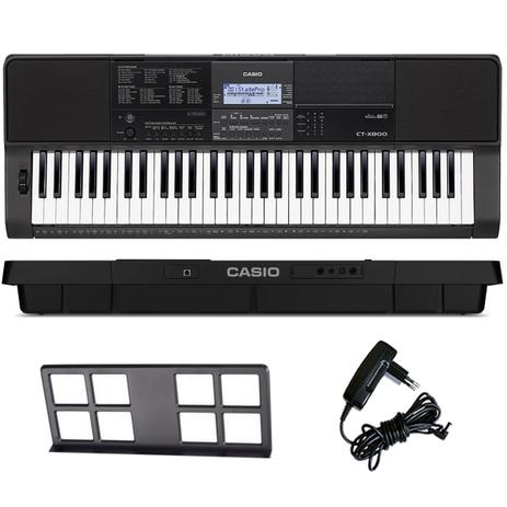 Teclado Arranjador Musical 61 Teclas CTX-800 Casio Com Fonte é boa?