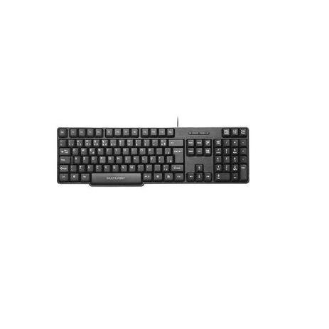 Menor preço em Teclado Basico SLIM Preto PS2 Multilaser TC225