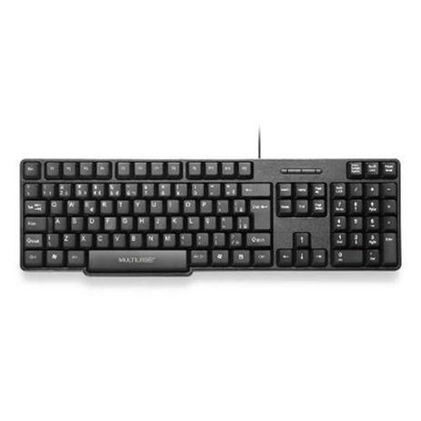 Teclado Basico SLIM USB Multilaser TC213 Menor preço em Teclado Basico SLIM USB Multilaser TC213