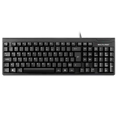 Teclado Basico USB Multilaser TC193 Menor preço em Teclado Basico USB Multilaser TC193