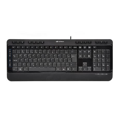 Teclado c3tech kbm700bk usb multimidia pto é boa?