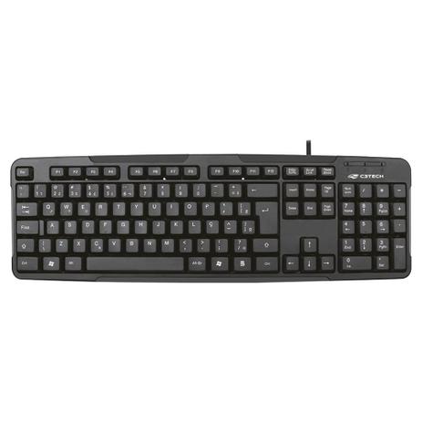 Teclado C3Teck com Fio Usb Abnt2 KB-13BK - Preto - C3tech é boa?