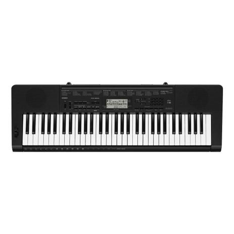 Teclado Casio CTK-3500 com Fonte e Estante para Partitura Menor preço em Teclado Casio CTK-3500 com Fonte e Estante para Partitura