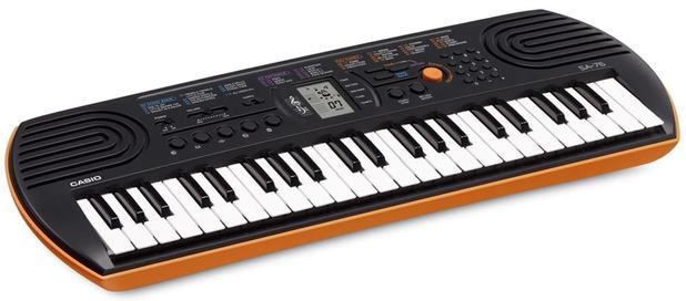 Teclado Casio SA76 Infantil Menor preço em Teclado Casio SA76 Infantil