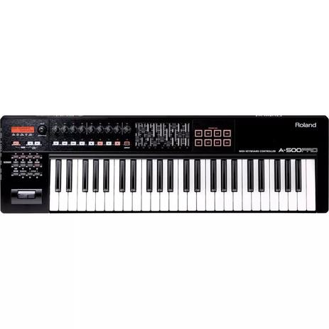 Teclado Controlador 49 Teclas Midi Usb A500pro R Roland. Menor preço em Teclado Controlador 49 Teclas Midi Usb A500pro R Roland.