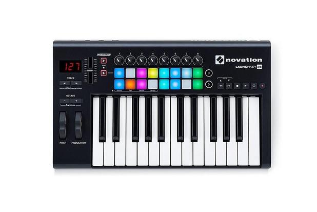 Teclado Controlador Novation LaunchKey 25 MK2 Menor preço em Teclado Controlador Novation LaunchKey 25 MK2