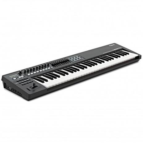 Teclado Controlador Roland A800 Pro Preto MIDI USB 61 Teclas Menor preço em Teclado Controlador Roland A800 Pro Preto MIDI USB 61 Teclas