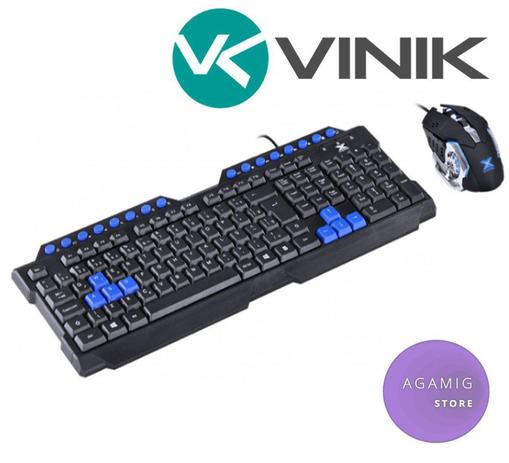 Teclado E Mouse Gamer Vx Gaming Grifo - Mouse 2400 Dpi - VINIK Menor preço em Teclado E Mouse Gamer Vx Gaming Grifo - Mouse 2400 Dpi - VINIK
