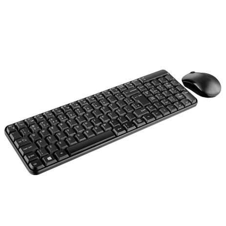 Teclado E Mouse Sem Fio 2.4 Ghz Multilaser Multimídia Preto Usb - TC183 Menor preço em Teclado E Mouse Sem Fio 2.4 Ghz Multilaser Multimídia Preto Usb - TC183