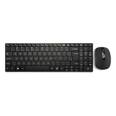 Teclado e Mouse sem Fio 2.4GHZ Multimídia Preto Slim TC202 Multilaser Menor preço em Teclado e Mouse sem Fio 2.4GHZ Multimídia Preto Slim TC202 Multilaser