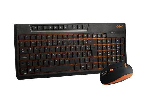 Teclado e Mouse sem Fio Combo Sunset Oex TM402 Menor preço em Teclado e Mouse sem Fio Combo Sunset Oex TM402