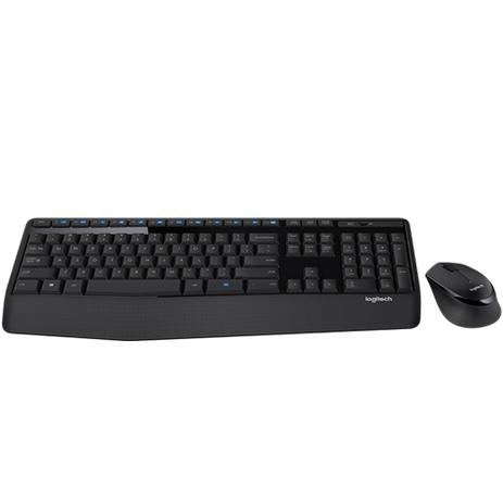 Teclado e Mouse Sem Fio Logitech MK345 Preto USB é boa?