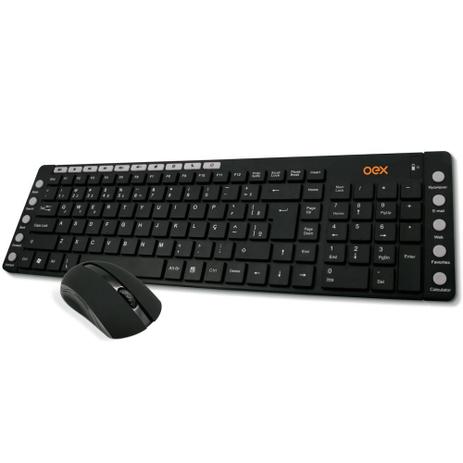 Teclado e mouse sem fio usb combo multimidia oex tm-401 é boa?