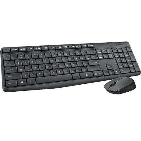 Teclado e mouse usb sem fio logitech mk235 Menor preço em Teclado e mouse usb sem fio logitech mk235