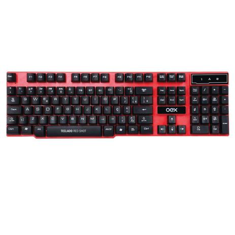 Teclado Game Oex Red Shot Sensação mecânica é boa?