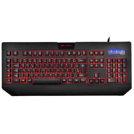 Teclado Gamer C3 Tech KG-110BK com Iluminação Preto Menor preço em Teclado Gamer C3 Tech KG-110BK com Iluminação Preto