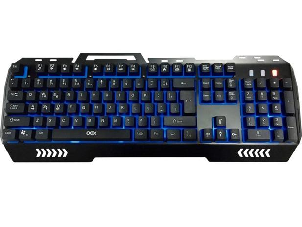 Teclado Gamer Fusion 3 Cores - Oex - Csl importadora ltda Menor preço em Teclado Gamer Fusion 3 Cores - Oex - Csl importadora ltda
