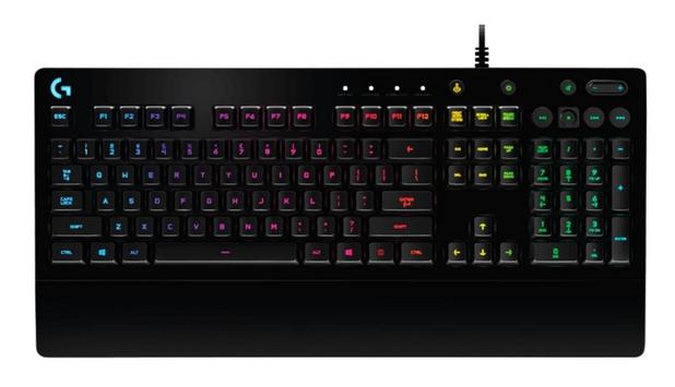 Teclado Gamer Logitech G213 Prodigy USB RGB Padrão ABNT US Menor preço em Teclado Gamer Logitech G213 Prodigy USB RGB Padrão ABNT US