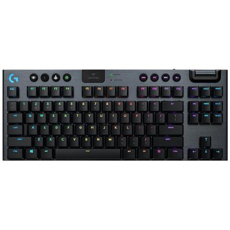 Teclado Gamer Logitech G915 Wireless Tkl Rgb 920-009495 Carbon Menor preço em Teclado Gamer Logitech G915 Wireless Tkl Rgb 920-009495 Carbon
