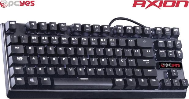 Teclado Gamer Mecanico AXION Branco SWITCH OUTEMU AXIMECOU89PTOBC - Pcyes Menor preço em Teclado Gamer Mecanico AXION Branco SWITCH OUTEMU AXIMECOU89PTOBC - Pcyes