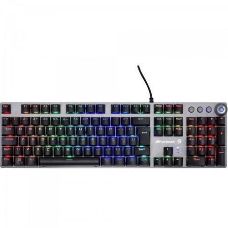 Teclado Gamer Mecânico GPRO K7 RGB PLUS FORTREK Menor preço em Teclado Gamer Mecânico GPRO K7 RGB PLUS FORTREK