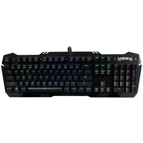 Teclado Gamer Mecânico Mesh Gear Balder USB LED RGB GATERON RED USA B06S BALDER é boa?