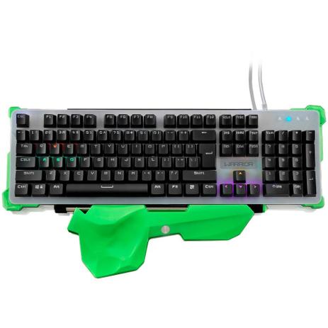 Teclado gamer mecânico Warrior LED RGB Multilaser TC216 é boa?