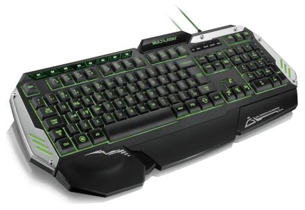 Teclado Gamer Metal War Multilaser - TC189 Menor preço em Teclado Gamer Metal War Multilaser - TC189