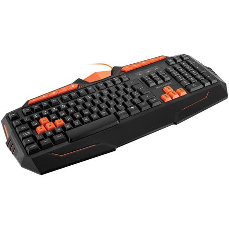 Teclado Gamer Multilaser TC211 Multimídia USB Preto e Laranja é boa?