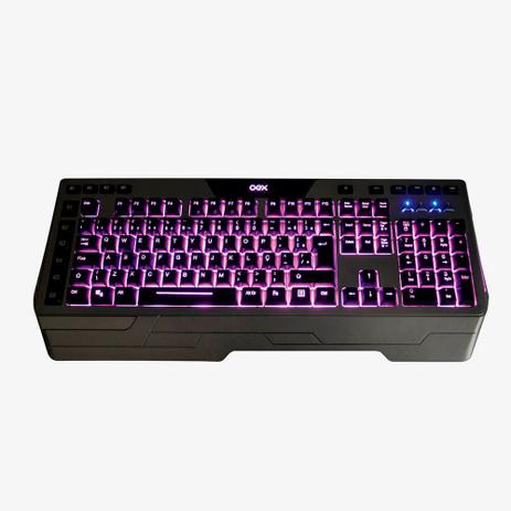 Teclado Gamer Multimídia OEX Blade TC203 USB LED RGB ABNT 2 Menor preço em Teclado Gamer Multimídia OEX Blade TC203 USB LED RGB ABNT 2