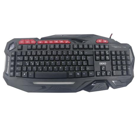 Teclado Gamer Multimídia Tecla Ghost e Macro Neon Deko Menor preço em Teclado Gamer Multimídia Tecla Ghost e Macro Neon Deko