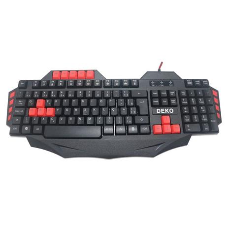 Teclado Gamer Multimídia Teclas Macro De Destaque Deko Menor preço em Teclado Gamer Multimídia Teclas Macro De Destaque Deko