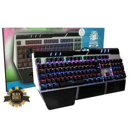Teclado Gamer Nemesis 5+ 0049 Mecânico com fio Menor preço em Teclado Gamer Nemesis 5+ 0049 Mecânico com fio