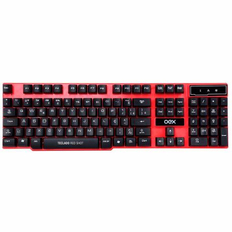 Teclado Gamer Profissional Red Shot Usb Sensação Mecânica Oex Tc202 é ruim? Teclado Gamer Profissional Red Shot Usb Sensação Mecânica Oex Tc202 é boa?