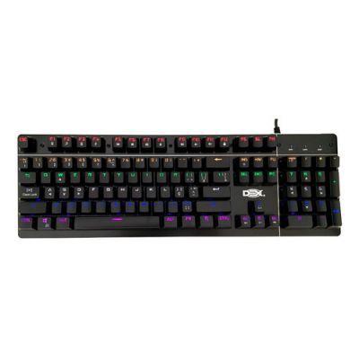 Teclado Gamer RGB Led USB Mecânico 104 teclas Ltk-028 Dex Menor preço em Teclado Gamer RGB Led USB Mecânico 104 teclas Ltk-028 Dex