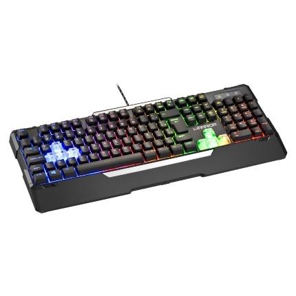 Teclado Gamer semi mecânico preto USB Warrior - TC208 - Multilaser Menor preço em Teclado Gamer semi mecânico preto USB Warrior - TC208 - Multilaser