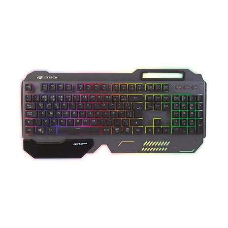 Teclado Gamer Usb com Led KG-200 - C3Tech - C3 tech Menor preço em Teclado Gamer Usb com Led KG-200 - C3Tech - C3 tech