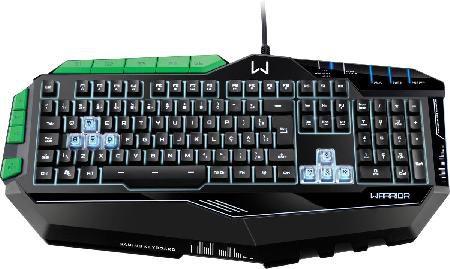 Teclado Gamer Warrior USB 7 Cores de Iluminaaao LED TC199 - Multilaser Menor preço em Teclado Gamer Warrior USB 7 Cores de Iluminaaao LED TC199 - Multilaser