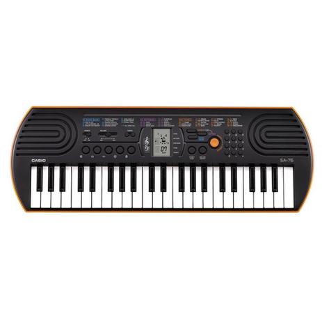 Teclado infantil casio sa76h2 Menor preço em Teclado infantil casio sa76h2