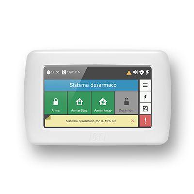 Teclado LCD Touchscreen Para Central Monitorável TS 400 JFL Menor preço em Teclado LCD Touchscreen Para Central Monitorável TS 400 JFL