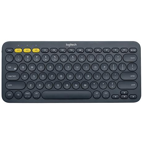 Teclado logitech k380 multi-device bluetooth - cinza Menor preço em Teclado logitech k380 multi-device bluetooth - cinza