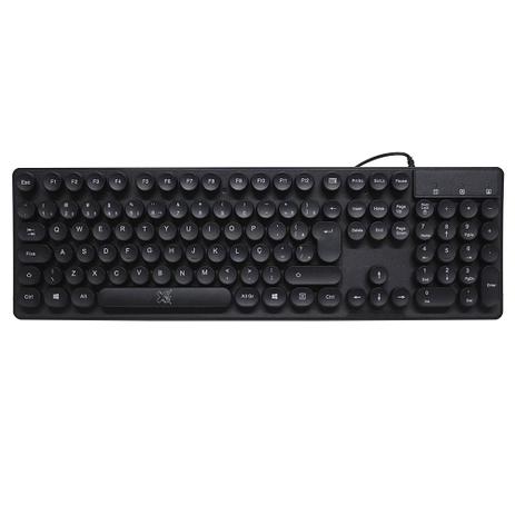 Teclado Maxprint Ktouch Usb 6013485 - Preto Menor preço em Teclado Maxprint Ktouch Usb 6013485 - Preto