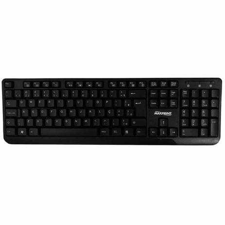 Teclado Maxprint Padrão USB 60814 Menor preço em Teclado Maxprint Padrão USB 60814